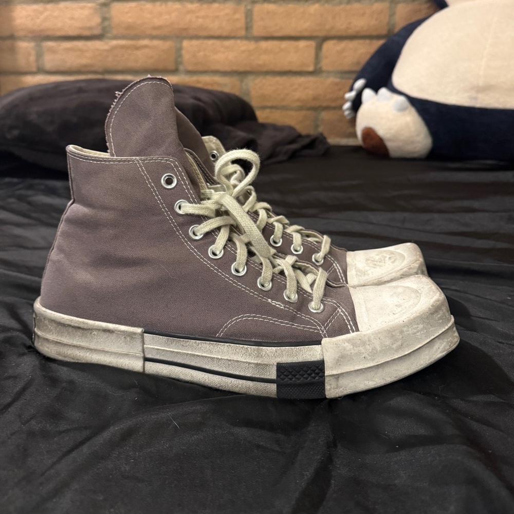 SOLD** Converse Rick Owens DRKSHDW Turbodrk Hi sneakers